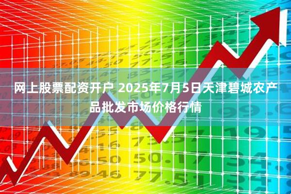 网上股票配资开户 2025年7月5日天津碧城农产品批发市场价格行情